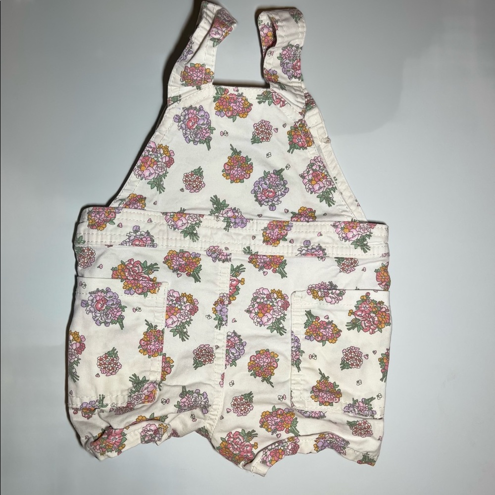 Floral Overalls